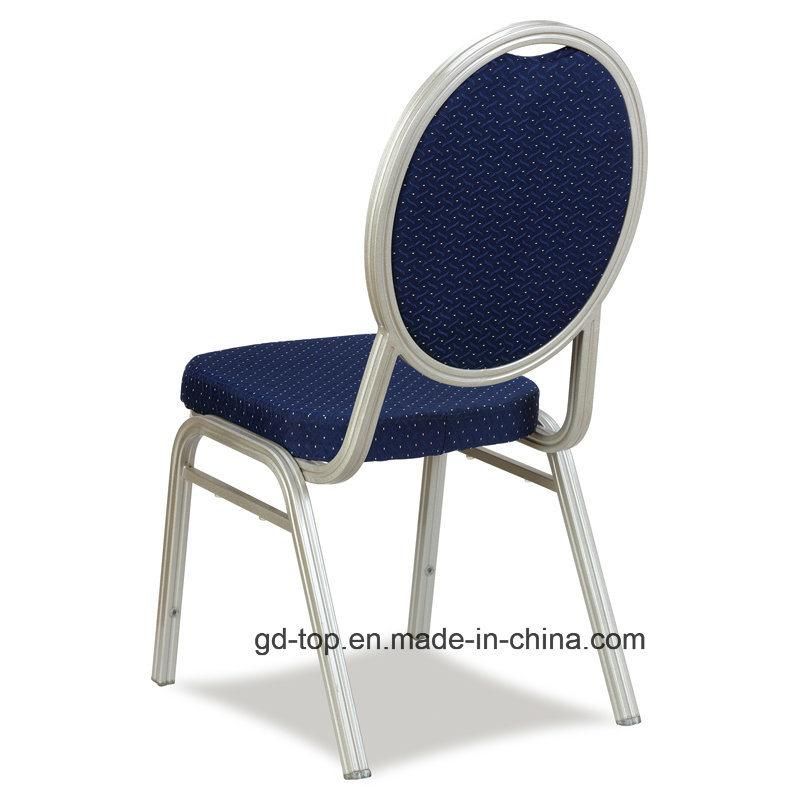 Top Furniture Foshan Factory New Design Hotel Stacking Aluminium Banquet Chair