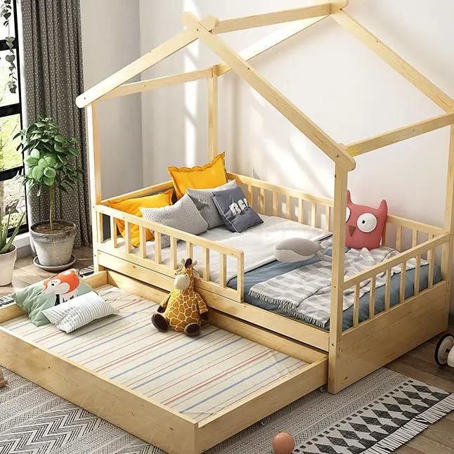 Wholesale Price Single Bed Wooden Child Bed Room