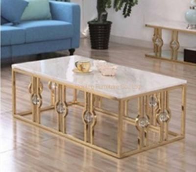 Modern Coffee Table / Metal Living Room Table /Console Table / Side Table / Stainless Steel Coffee Table / Rectangle Coffee Table
