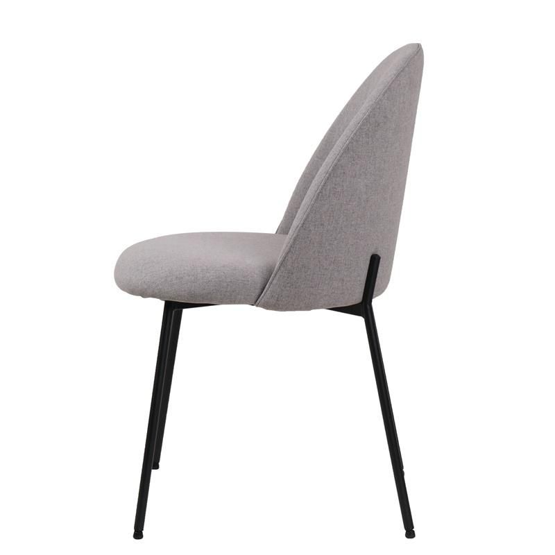 2022 New Design Product Home Furniture Leisure Modern Soft Cushion Fabric Dining Chair