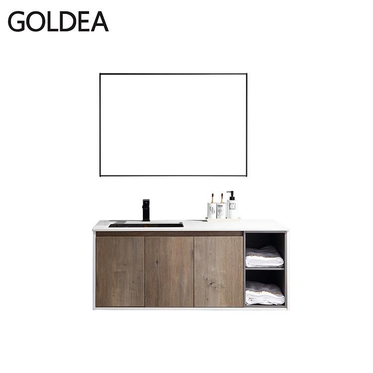 European Style Luxury Bathroom Furniture Wall Modern Bath Vanity