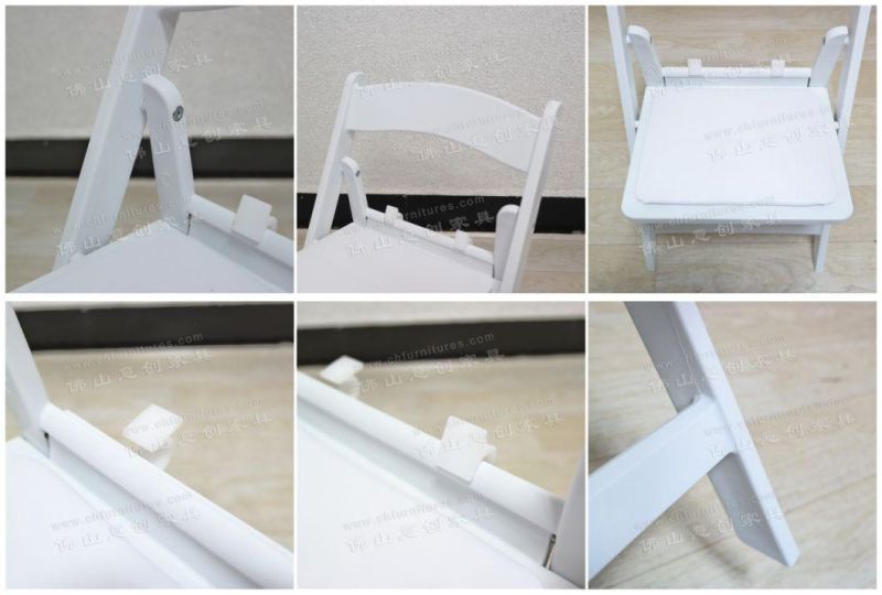 Wholesale Children′s White Resin Wimbledon Folding Children Chair