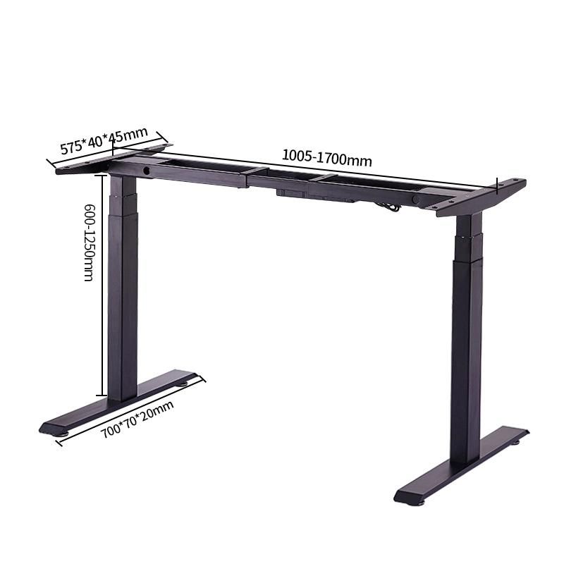 D-4200 3 Stage Dual Motor Smart Standing Desk with Adjustable Height