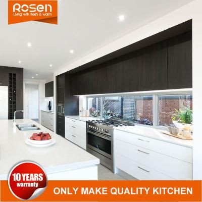 Custom Made High Glossy New Simple Designs Kitchen Cabinets