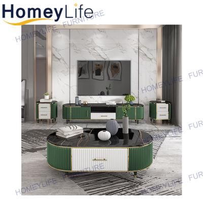 Modern Design Living Furniture Marble Top Coffee Table