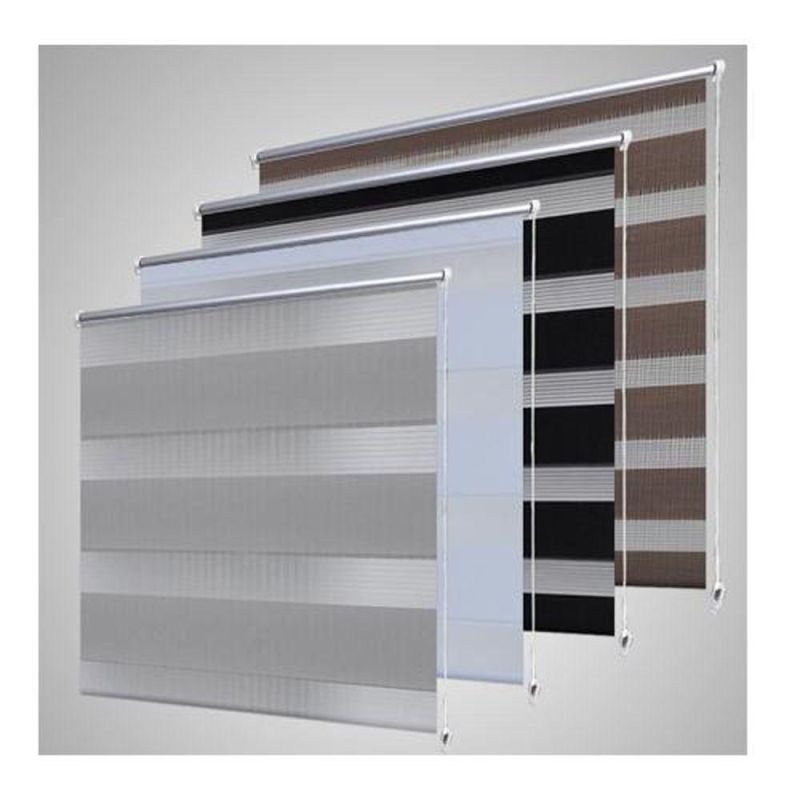 Wholesale Fancy Manufacturers Cheap Custom Ready Made Day Night Blackout Fabric Roller Zebra Blinds