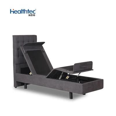 Modern Intelligent Adjustable Bed with Headboard