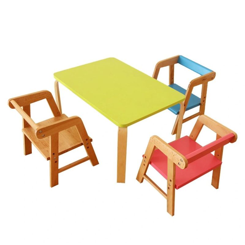 Kindergarten School Furniture Kid Table Wooden Child Chiars Children Furniture Sets
