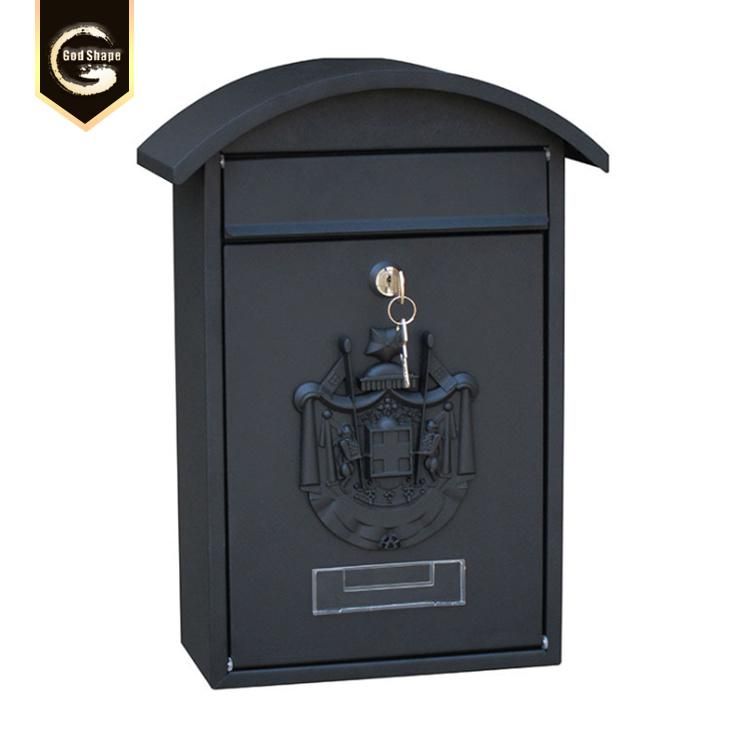 Iron Casting Home Letters Holder Decoration Mail Box