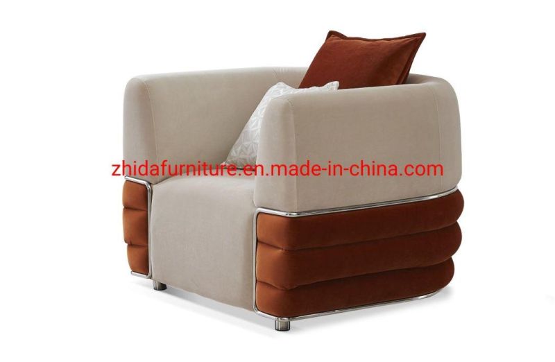 Zhida Home Furniture Middle East Luxury Style Villa Living Room Sofa Set Hotel Reception Lobby Fabric Sofa Couch