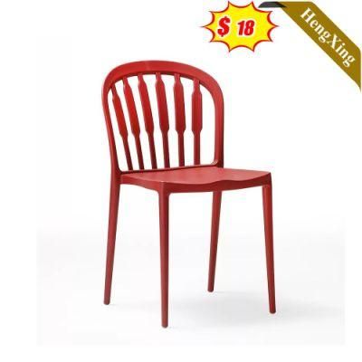 2021 Wholesale New Design Living Room Furniture Cheap Price Armless Plastic Dining Chair