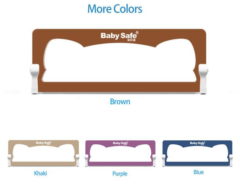 Portable Pink Blue Foldable Baby Bed Side Rail