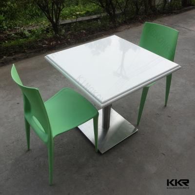 2020 New Design Restaurant Furniture Artificial Stone Marble Dining Table