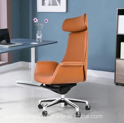 Zode CEO Office Chair Rolling Leather Manager Swivel High Back PU Executive Modern Office Chair