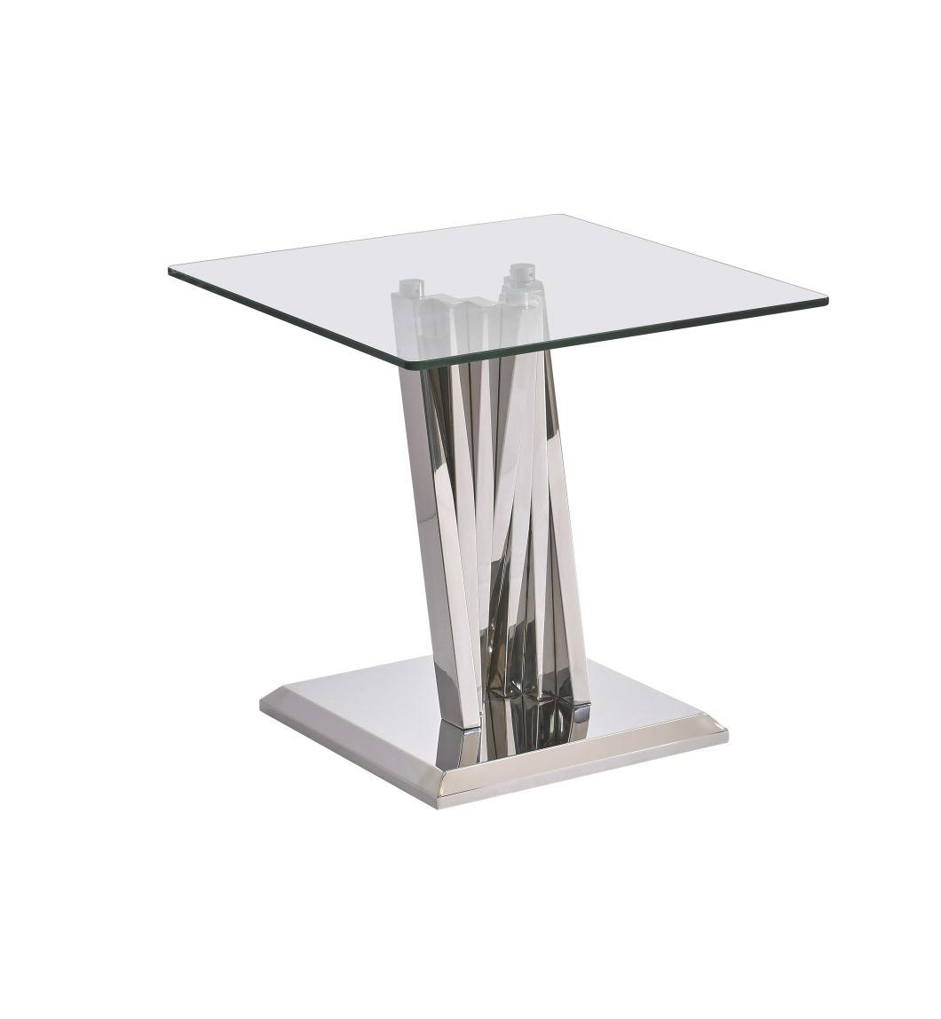 Mirror Polishing Stainless Steel Dining Table