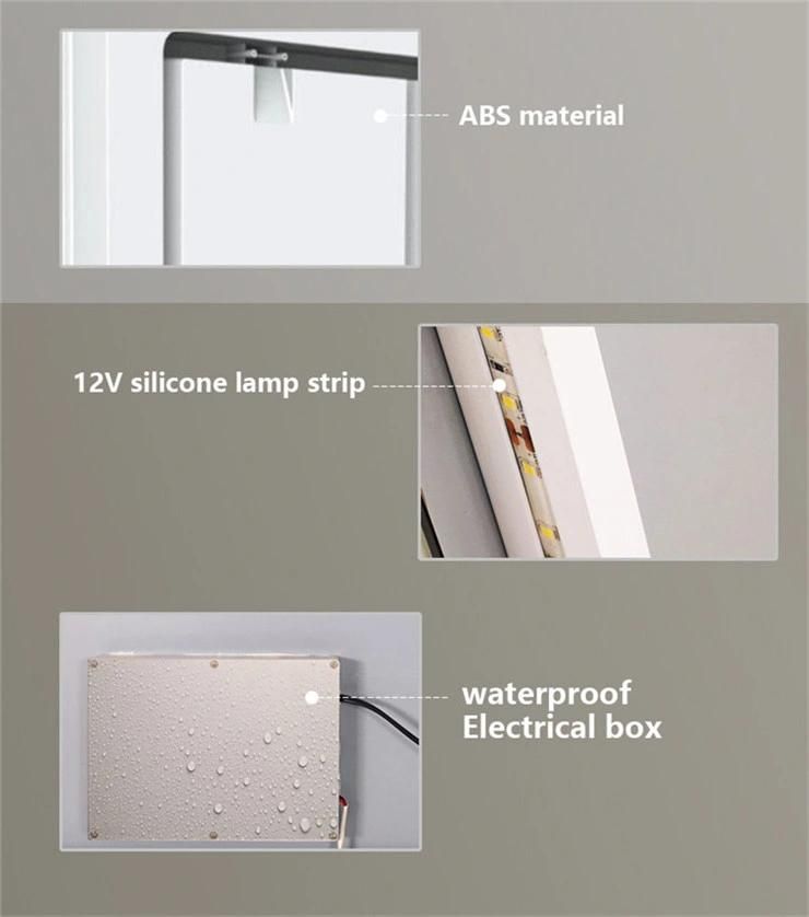 Home Decorative Waterproof Bathroom LED Mirror