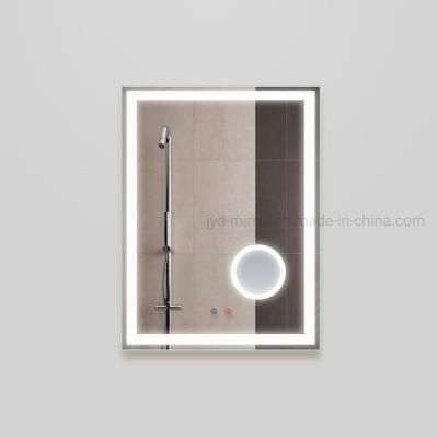 Home Furniture Rectangle Bathroom Intelligent ABS Frame LED Wall Mirror