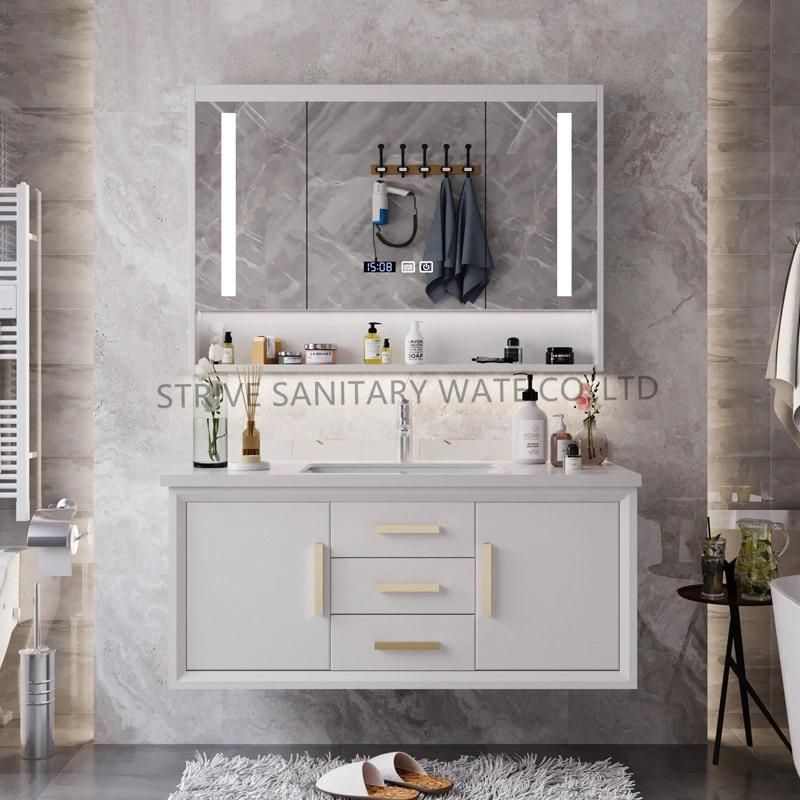 Modern Luxury Rock Plate Wholesale Bathroom Furniture Vanity