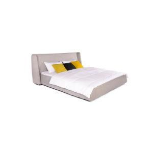 Modern Queen Size Platform Bed with Elegant Headboard