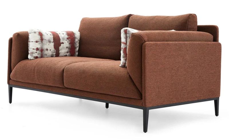 Lm16 Latest Fabric 3seater Sofa, Italian Modern Design Living Set, Italian Minimalist Style Sofas in Home and Hotel