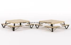 Household Brand Durable Safety Table Desk Metal Table Desk for Training