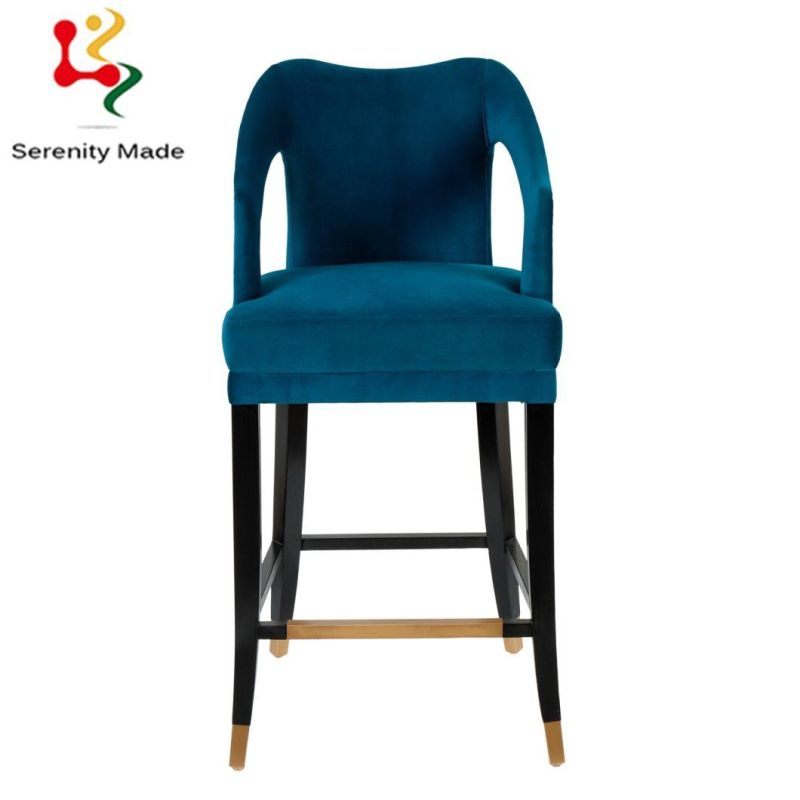 Modern Commercial Restaurant Furniture High Bar Stool Chair