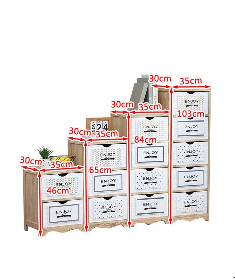 Furniture Modern Furniture Cabinet Living Room Furniture Home Furniture European-Style Wooden Lockers Solid Wood Storage Cabinet Bedroom Chest of Drawers