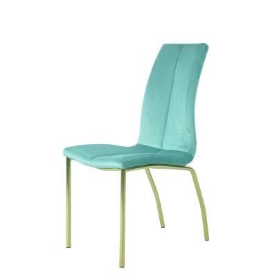 Luxury Dining Room Restaurant Furniture Modern Velvet Seat Dining Chair