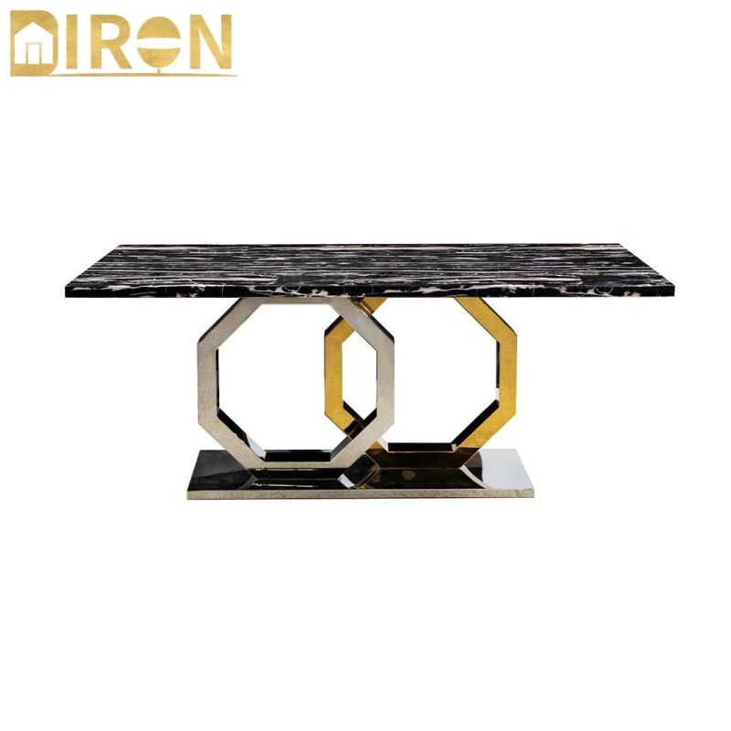 Diron New Carton Box Customized China Set Dining Furniture Dt1904