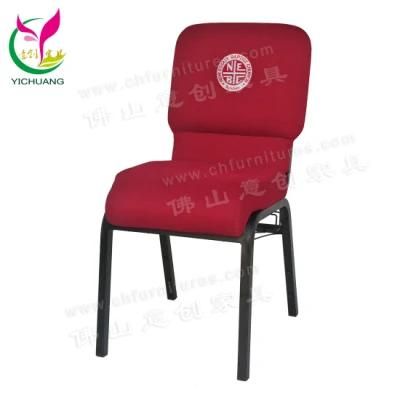 Yc-G39-17 Used Stackable Interlocking Church Chair