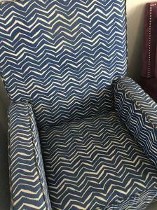 Modern Furniture Striped Style Classic Fabric Sofa Chair