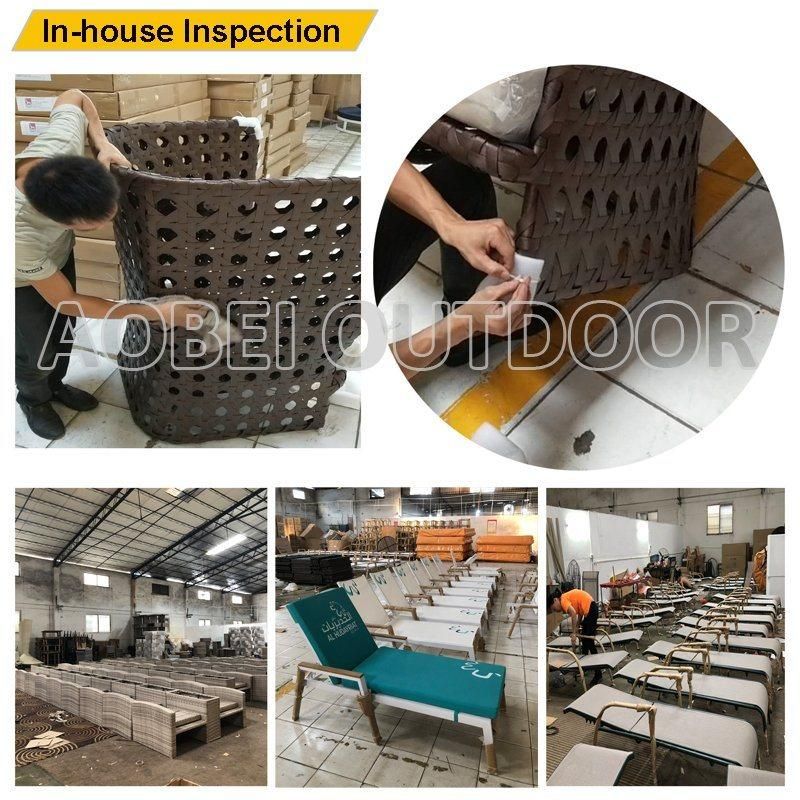 Outdoor Fabric Modern Garden Patio Hotel Resort Terrace Villa Restaurant Balcony Deck Chair Furniture