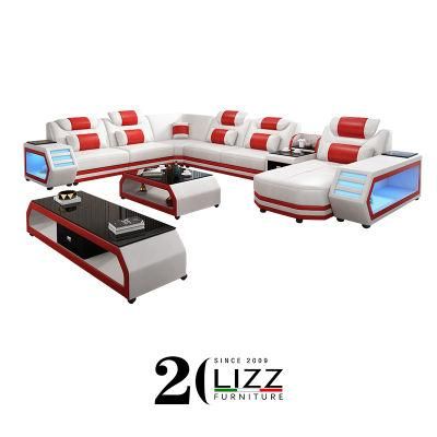Hot-Selling Leading LED U Shape Sofa From Lizz Brand China