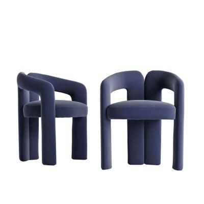 Modern Indoor Furniture Home Hotel Living Room Fabric Chair Unique Single Seat with Good Quality