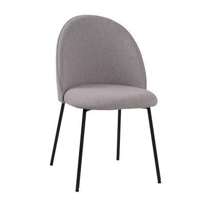 Customization Spy Fabric Seat and Round Back Dining Chair