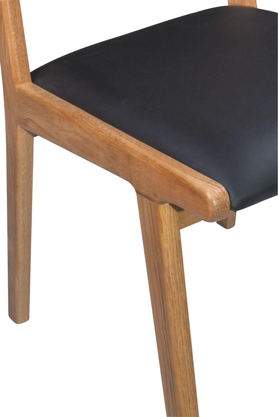 Solid Wood High Density Fabric Upholstery Modern Home Restaurant Dining Chair Restaurant