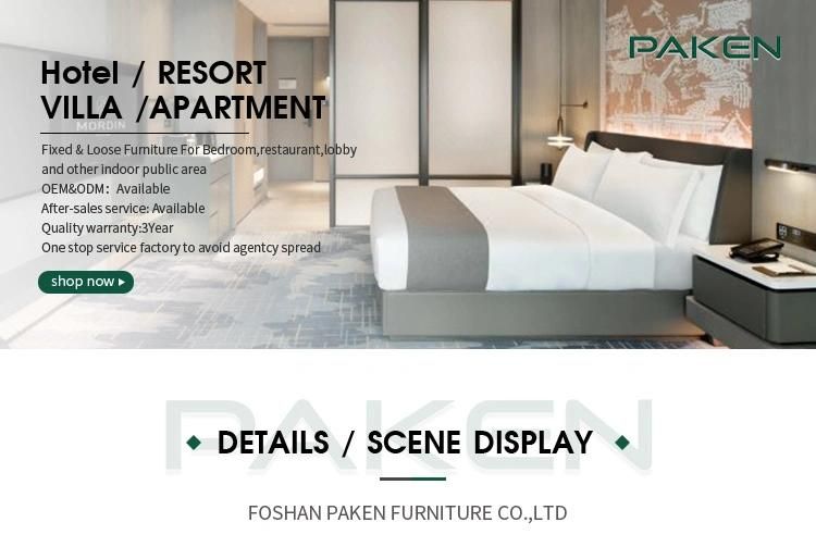 Custom Luxury Hilton 5 Star Hotel Resort Bedroom Furniture