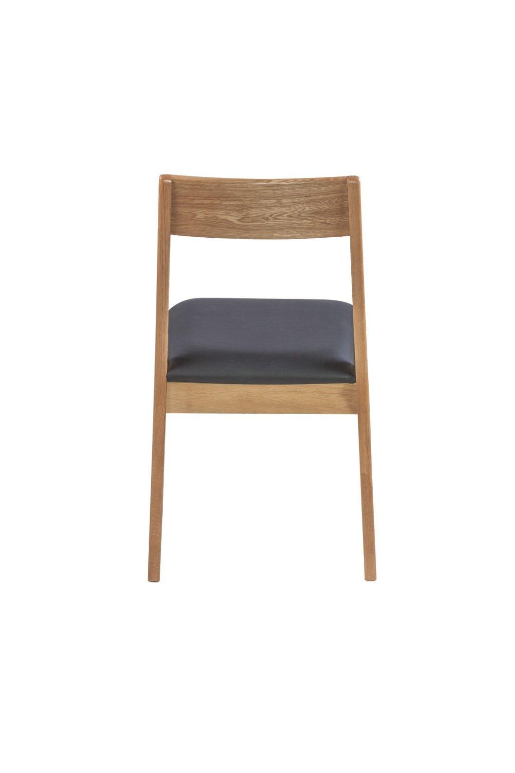 Solid Wood High Density Fabric Upholstery Modern Home Restaurant Dining Chair Restaurant