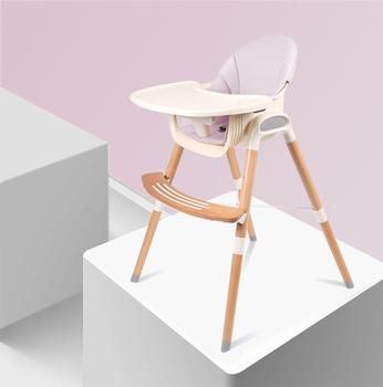 2022 Wooden Chair B2b/B2c Baby Wooden Feeding Table Child Baby Safety High Quality Chair Seat Baby Sitter