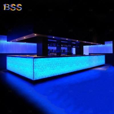 Restaurant Reception Desk for Sale LED Restaurant Reception Counter Table