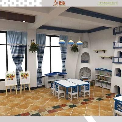 China Supplier Kindergarten Beds Cupboard Toys Wall Cabinet Kindergarten Equipment