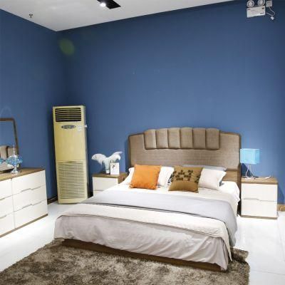 Hotel Modern Wooden King Size Bed for Bedroom Set