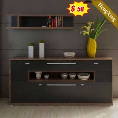 Nordic Simple Design Dark Black Color China Wholesale office Living Room Bedroom Furniture storage drawers cabinet