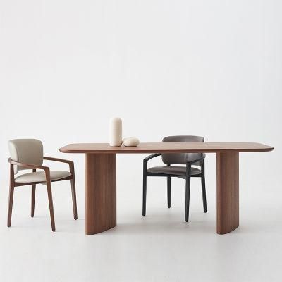 Nordic Designer Practical Computer Desk Desk Log Dining Table Simple Modern Desk Rectangular Conference Table