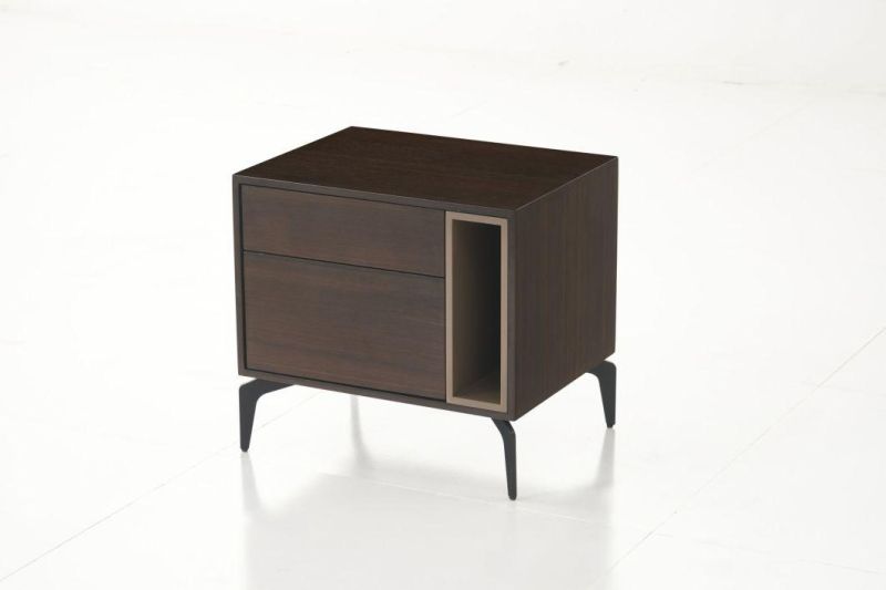 FL48 Wooden Night Stand, Italia Modern Furniture, Latest Design Night Stand in Home and Hotel Furniture Customization