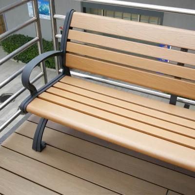 Modern Street Furniture WPC Leisure Garden Benches for Sale
