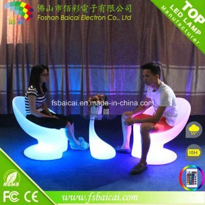 Outdoor Party 16 Color Changing Lighting LED Table Bar Illuminated LED Coffee Table Passed CE, RoHS