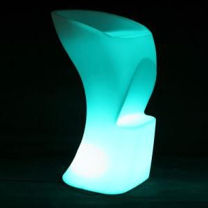Hot Sale LED Bar Furniture RGB Color Changing Nightclub Pub Chairs and Tables