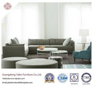 Solid Wood Hotel Furniture with Living Room Sofa Set (YB-C306)
