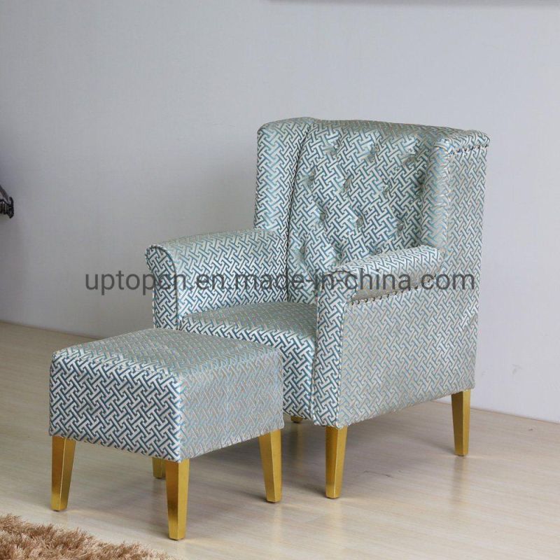 Hotel Furniture Wooden Accent Chair Lobby Furniture Modern Hotel Living Room Chair (SP-HC549)